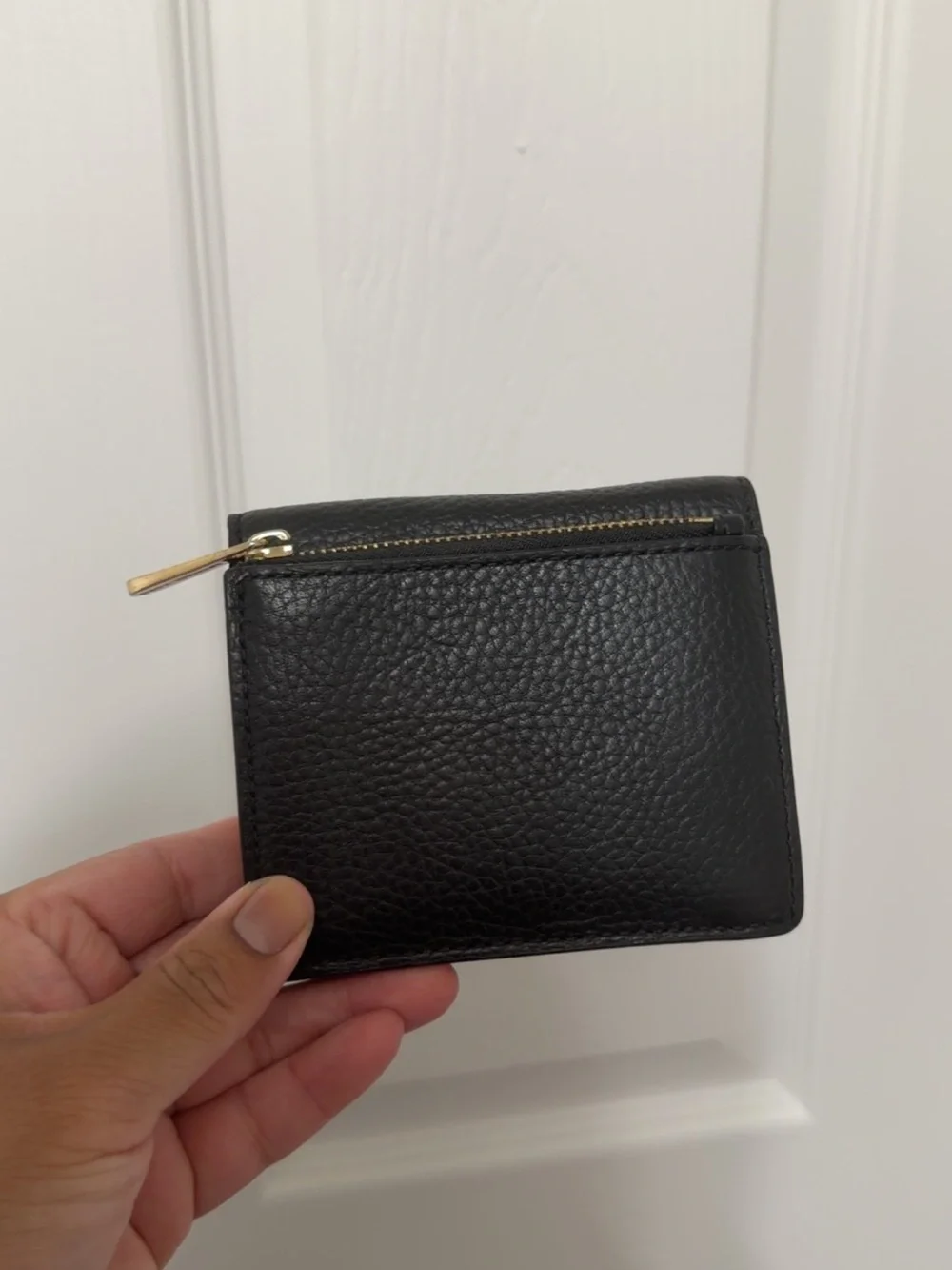 Michael Kors Black Pebbled Leather Mini Backpack with Gold Studs